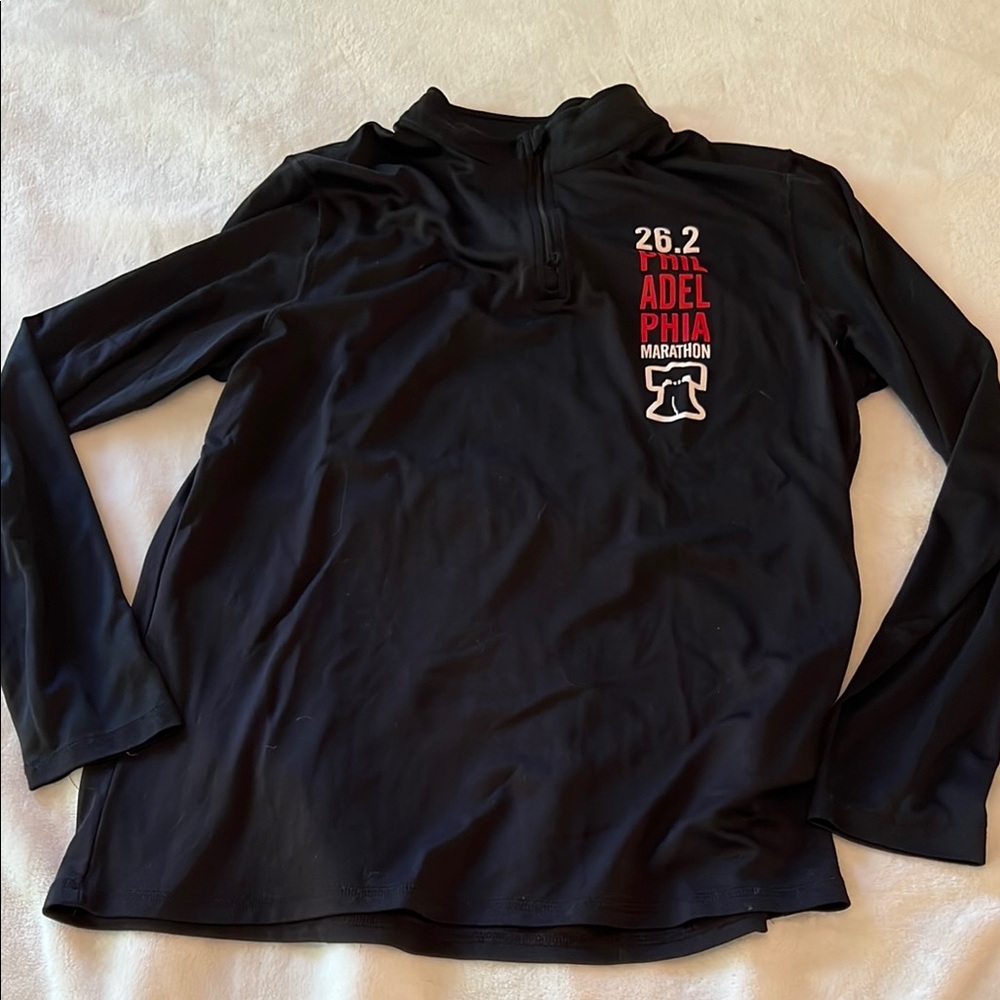 Philadelphia Marathon Quarter Zip Pullover